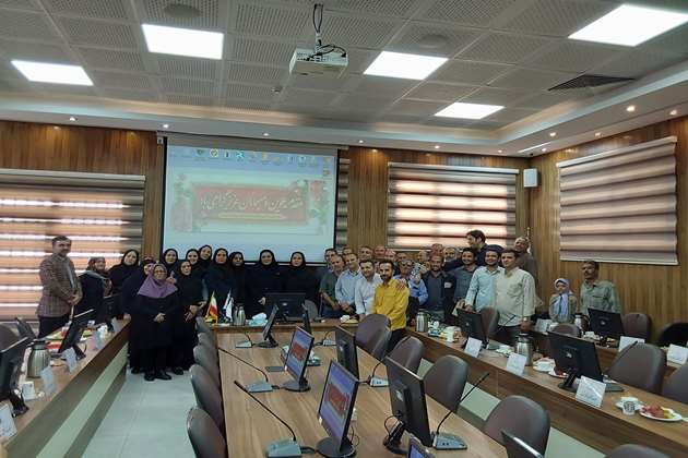 مراسم گرامیداشت روز کار و کارگر در مرکز بهداشت غرب برگزار شد
